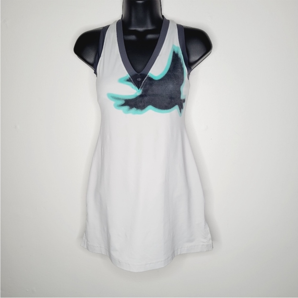 ◾️Vintage Lululemon Black Blurred Dove Sport Yoga Tunic